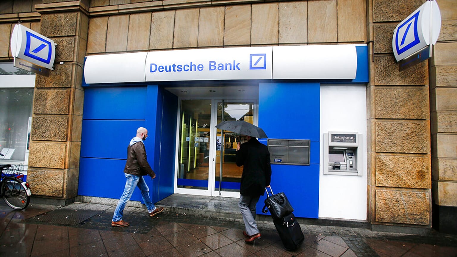 Bir Deutsche Bank şubesi 