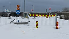 Entlang der geschlossenen Grenze zwischen Finnland und Russland