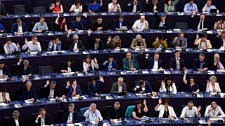 Vote in the European Parliament on the AI Act.