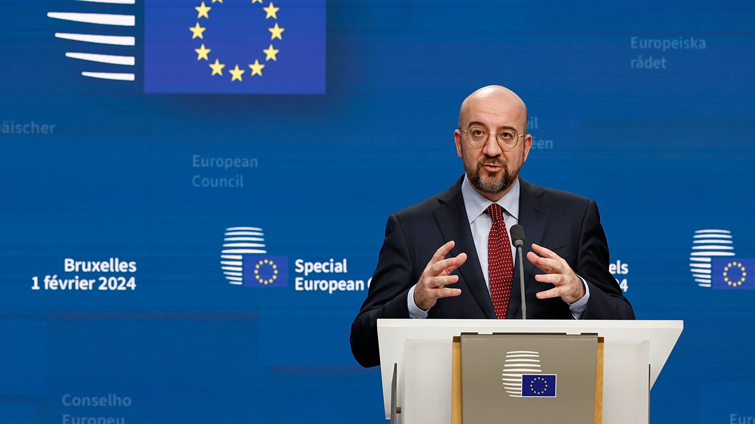 Charles Michel, Präsident des Europäischen Rates 