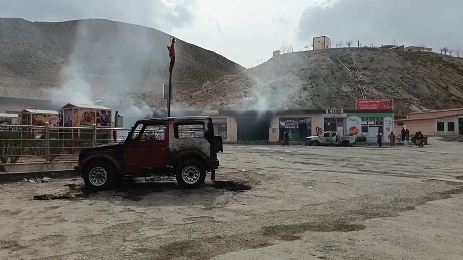 مكان العمليات في باكستان