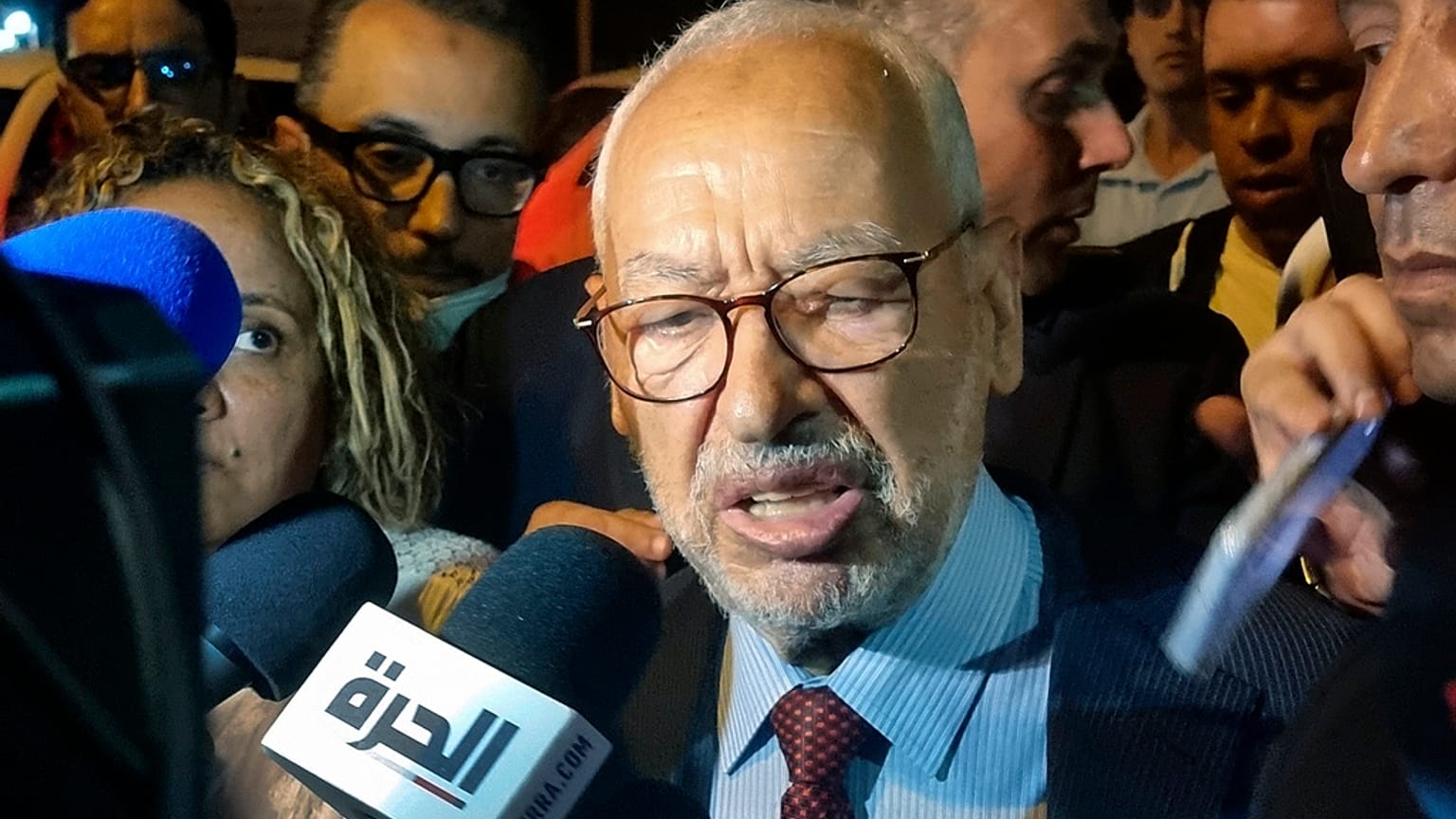 زعيم حركة النهضة راشد الغنوشي