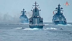 Az orosz védelmi minisztérium fotója a fekete-tengeri flottáról 