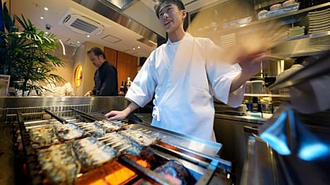 El complejo Toyosu Senkyaku Banrai fue inaugurado el jueves en el mercado de Toyosu