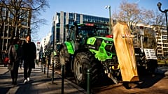 Démonstration de force des agriculteurs dans les rues de Bruxelles cette semaine.