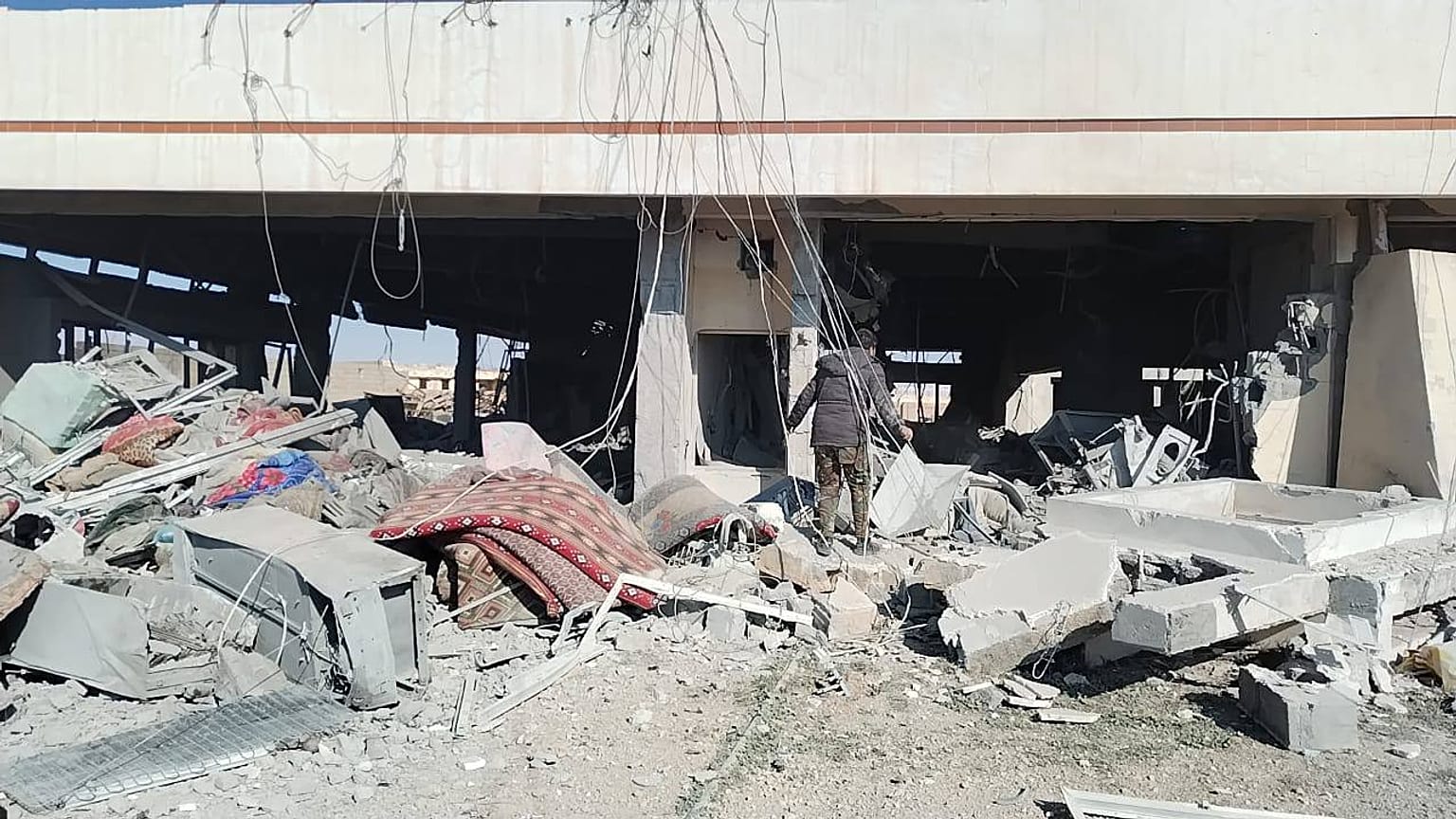 مقر تابع للحشد الشعبي العراقي في الأنبار غرب العراق