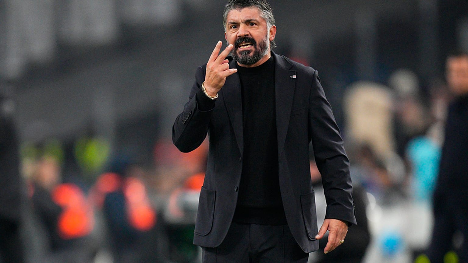 Gatusso durante un partido.