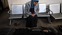 Trauer um ein totes Kind in Rafah im Gazastreifen