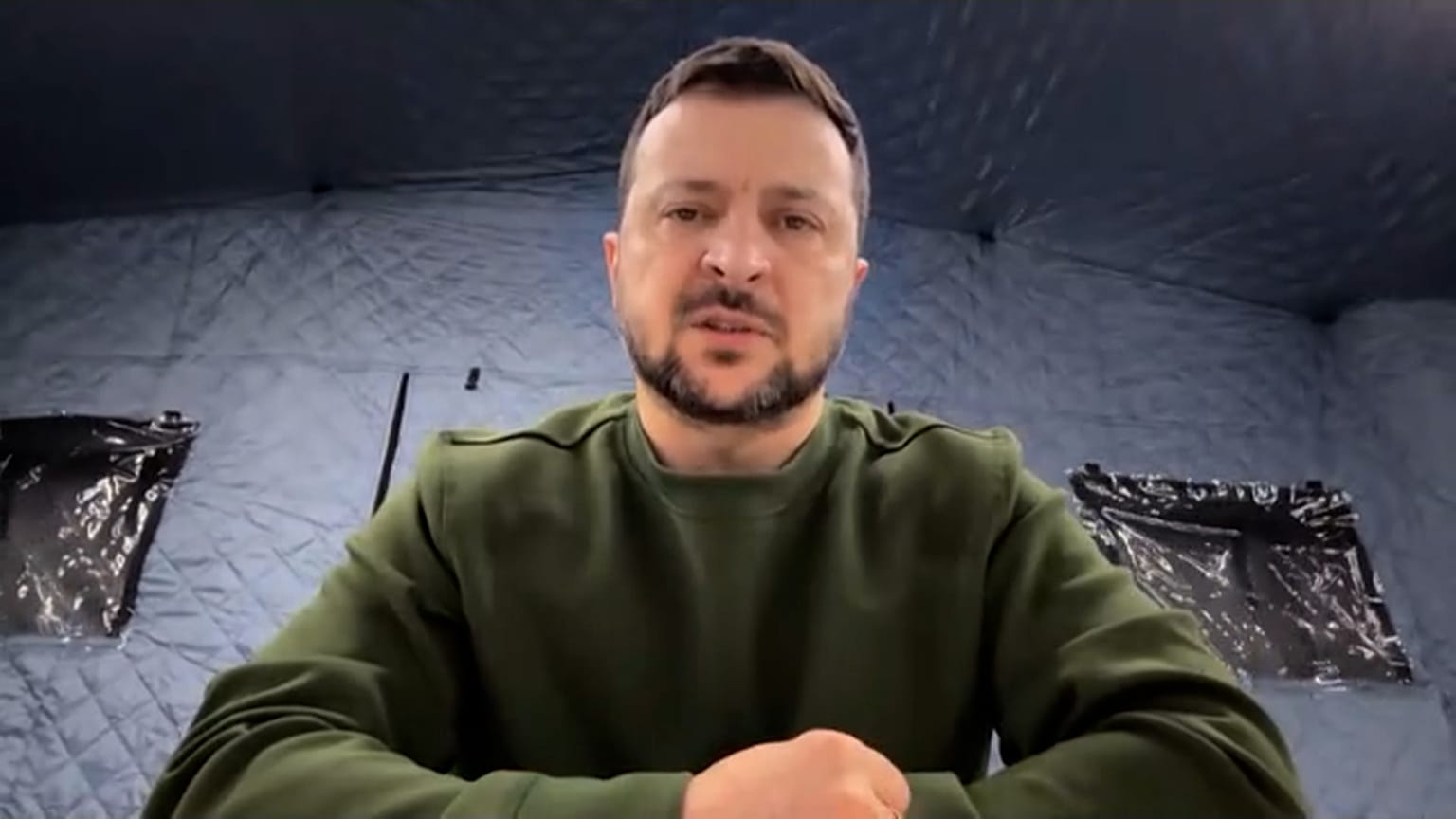 El presidente de Ucrania, Volodímir Zelenski este fin de semana