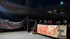 Öğrencilere yasa tasarısına karşı ülke genelinde eylemler düzenledi