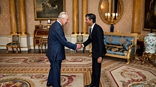Le roi Charles III et le Premier ministre Rishi Sunak (archive 25 octobre 2022).