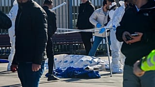 Nach dem Anschlag vor einem Gericht in Istanbul in der Türkei
