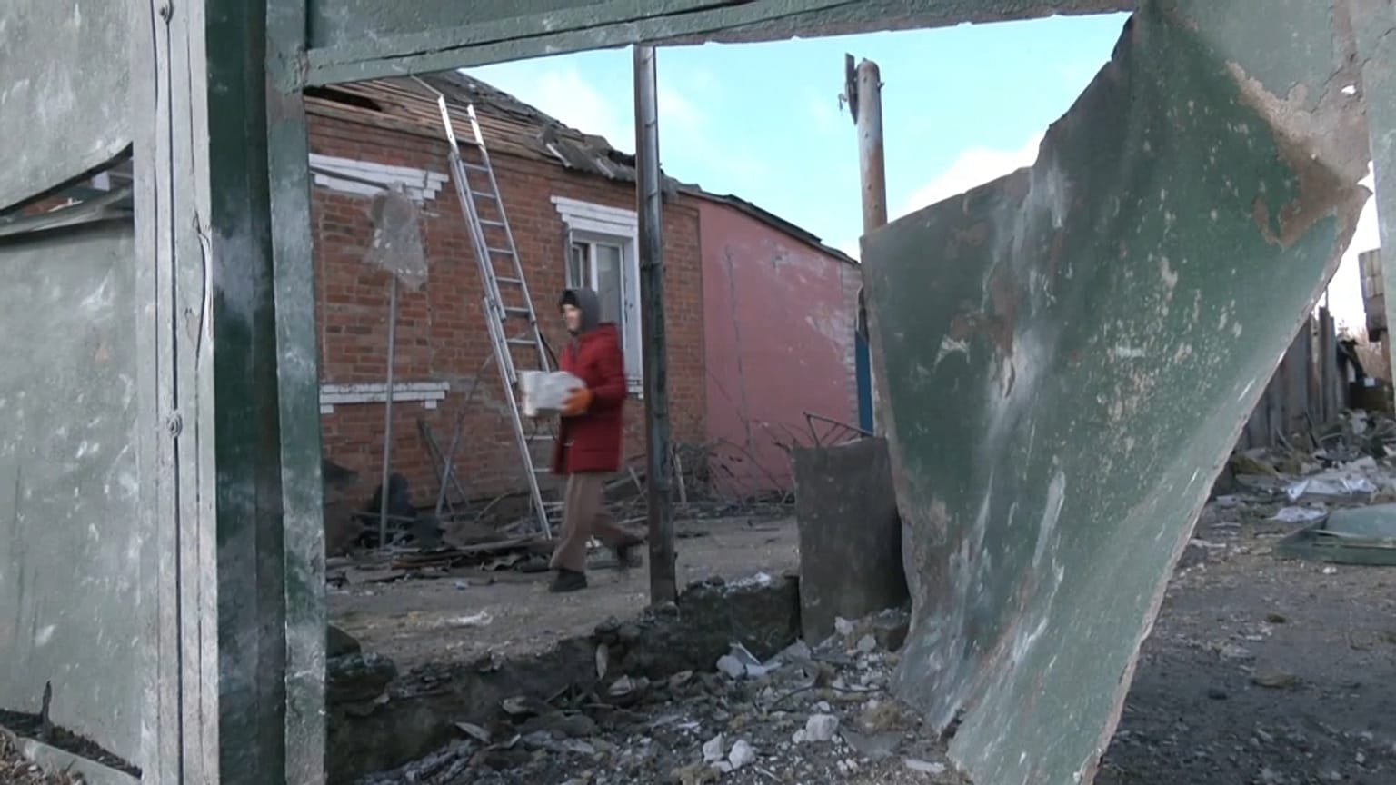 Baby bei russischem Angriff in der Region Charkiw in der Ukraine getötet