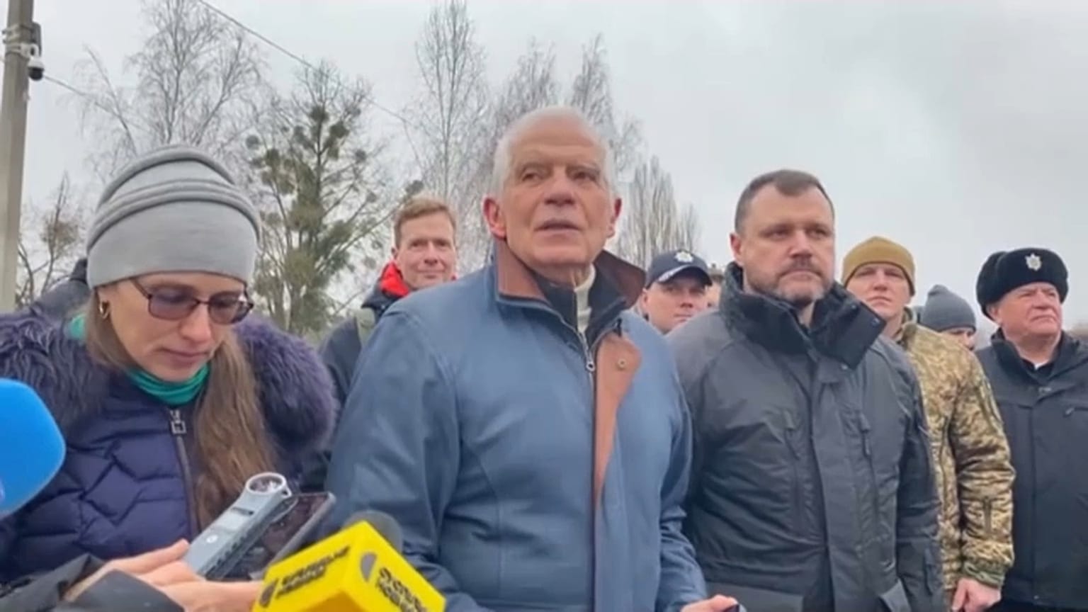 Жозеп Боррель в Украине