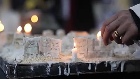 Gedenken an die Erdbeben-Toten in Syrien