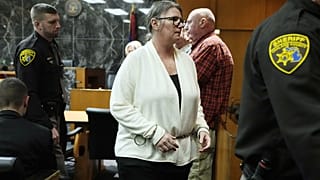 Az elítélt anya, Jennifer Crumbley a bírósági tárgyaláson