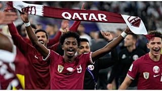 لاعبو المنتخب القطري 