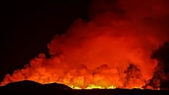 L'eruzione del vulcano in Islanda