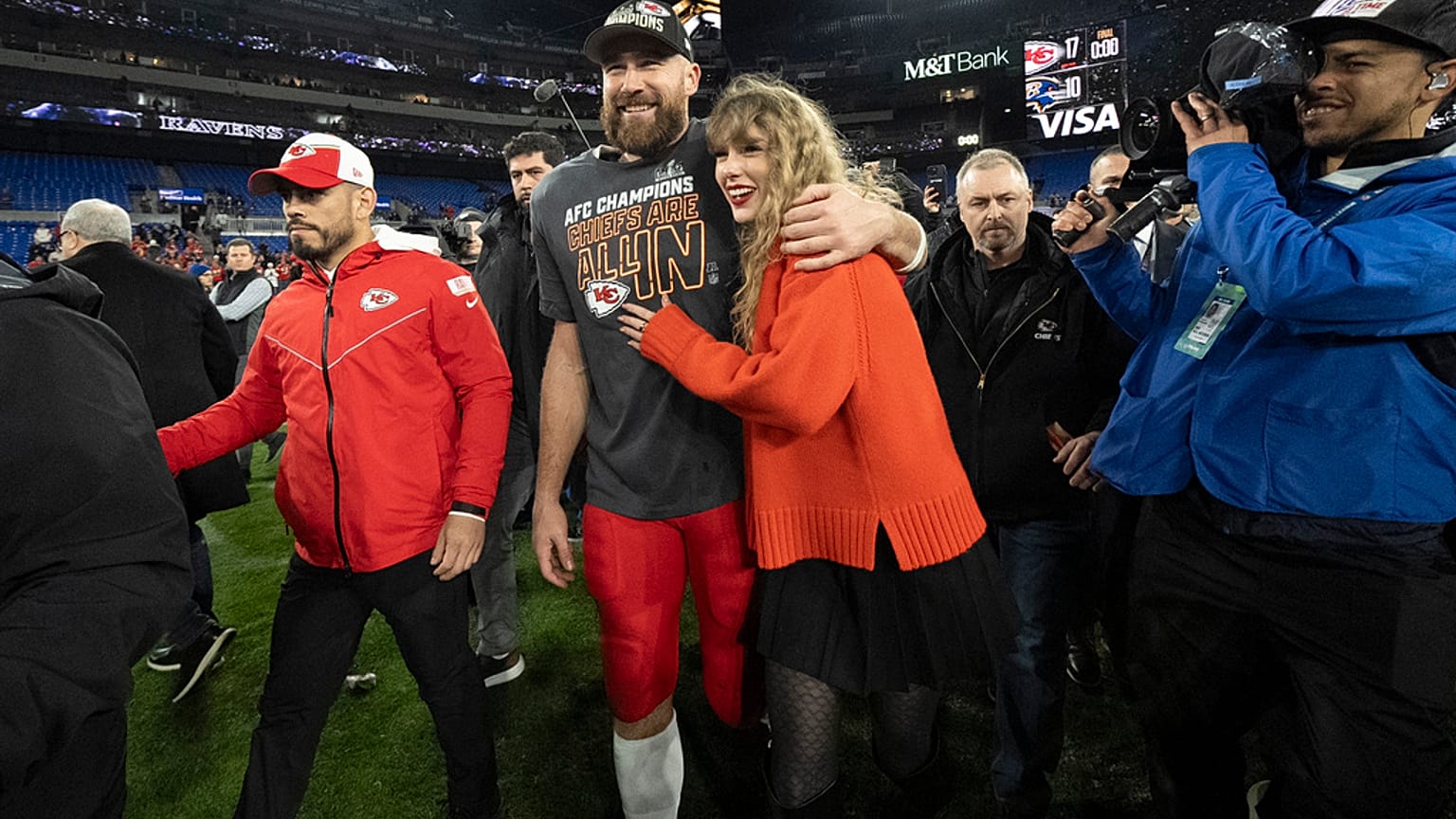 Az amerikai álompár, Travis Kelce és Taylor Swift