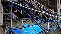 یکی از اردوگاه‌های فلسطینی‌ها در جنوب لبنان که تحت پوشش اونروا است