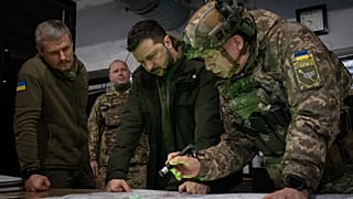 Βολοντίμιρ Ζελένσκι με Αλεξάντρα Σίρσκι