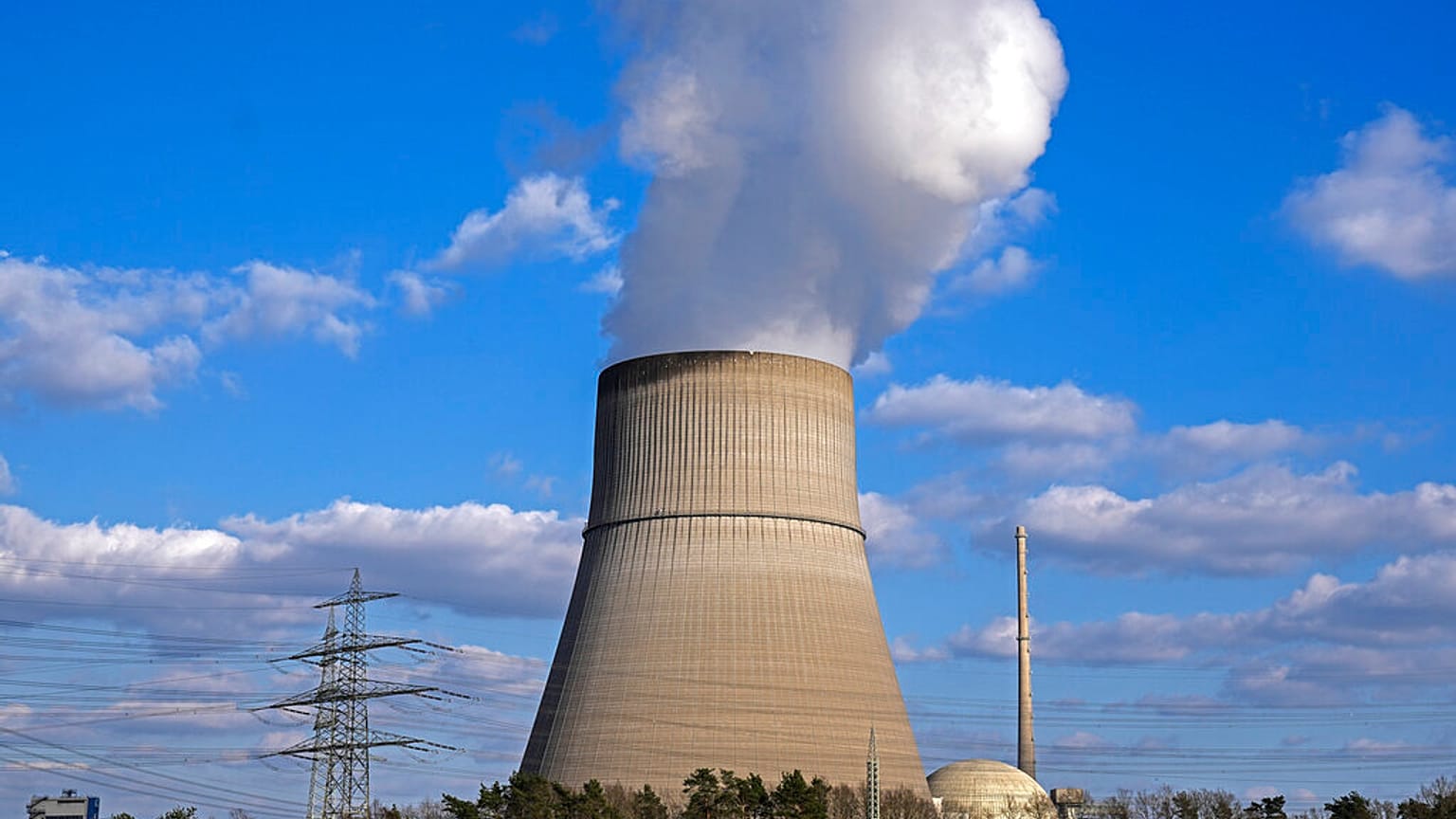 Emsland nuclear plants in Lingen, Lower Saxony, shortly before its closure last year marked the end of atomic power in Germany. 