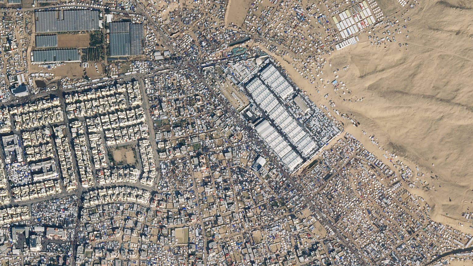 Millones de personas en Rafah