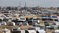 خيام النازحين في رفح