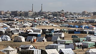 خيام النازحين في رفح