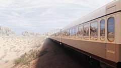 صورة لتصميم قطار الحلم السعودي