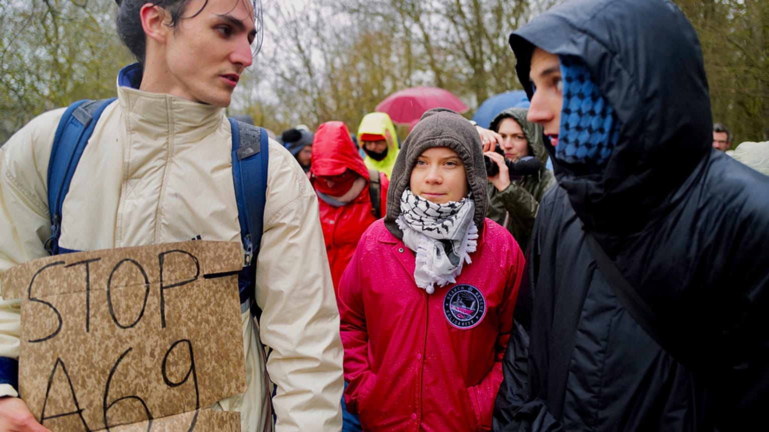 Thunberg in Francia