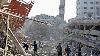 دمار هائل خلفه القصف الإسرائيلي العشوائي على قطاع غزة