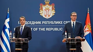 Συνάντηση Βούτσιτς Μητσοτάκη στο Βελιγράδι