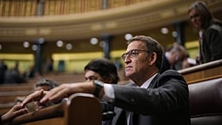 Alberto Núñez Feijóo a madridi parlamentben