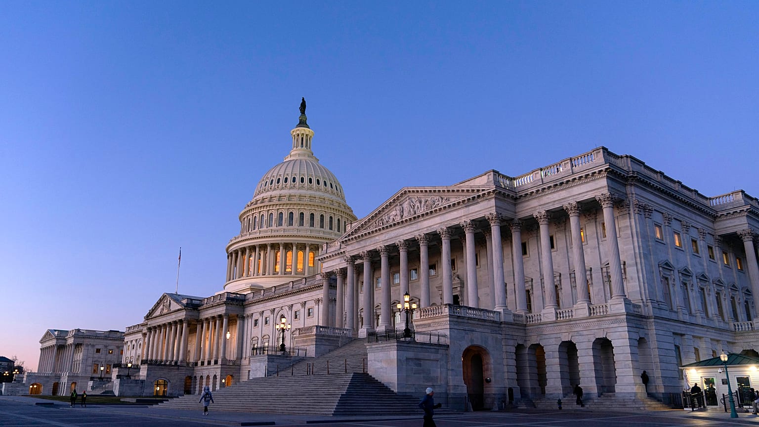 The U.S. Capitol is seen at sunrise, Wednesday, Feb. 7, 2024, in Washington. 