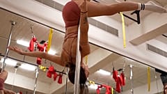 Pole dancing sport growing popular in Lebanon