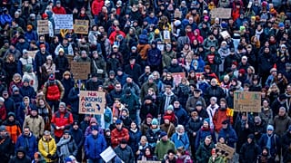 Anti Far-right protest in Germany