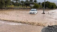Hochwasser im Oman 