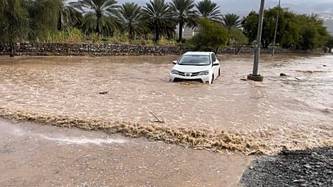 Flood in Oman