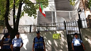 the Iranian Embassy in Tirana, Albania