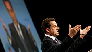 Fotografía de archivo de Sarkozy