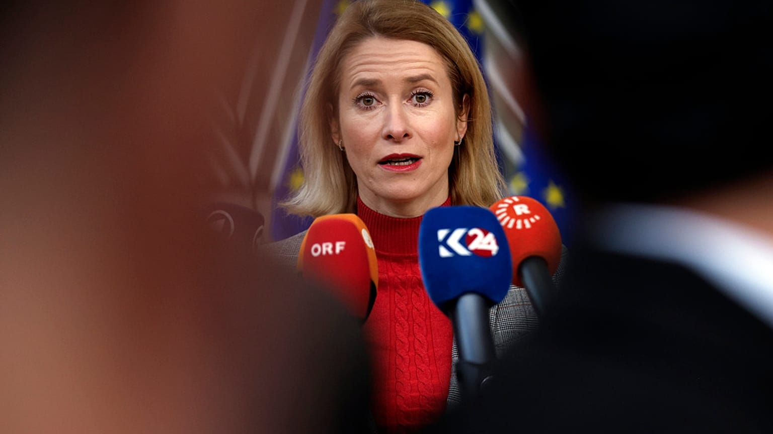 Kaja Kallas észt kormányfő