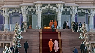 Hindistan Başbakanı Modi Hindistan'da tapınak açtı