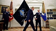 Trump felavatja az Űrparancsnokságot, 2019