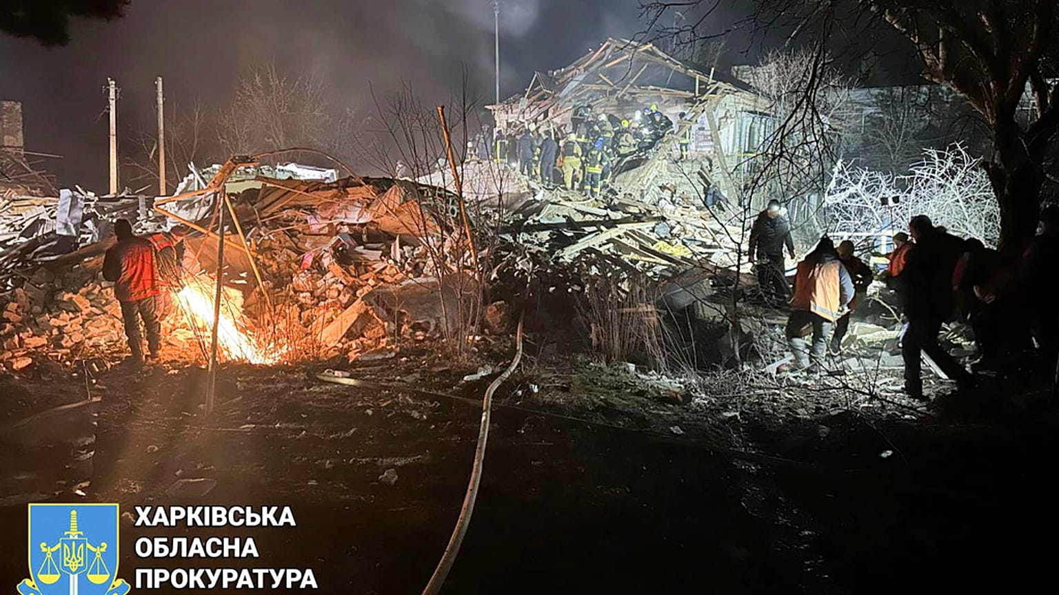 Bombardamenti russi su Kharkiv