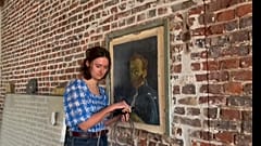 Une universitaire est venue expertiser l'oeuvre murale et le verdict est tombé.