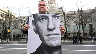 Megemlékezés Oroszország berlini nagykövetségénél