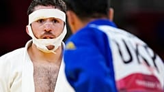 El yudoca Alberto Gaitero Martín en una competición