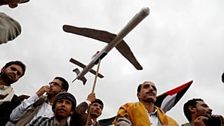 متظاهرون يمنيون في صنعاء