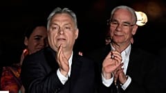 Balog Zoltán egy korábbi felvételen Novák Katalinnal és Orbán Viktorral